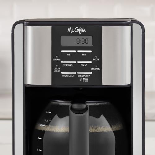 Mr. Coffee 12-Cup Programmable Pour Over Coffee Maker with Automatic Shut-off (Black)