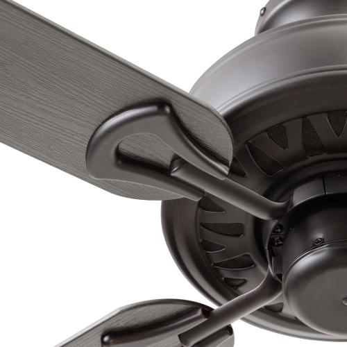 Harbor Breeze Calera 52-in Bronze with Aged Bronze Blades Indoor/Outdoor Ceiling Fan Light Kit Compatible (5-Blade)