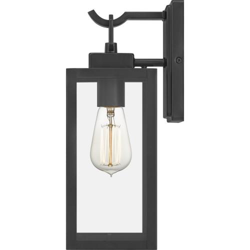 Quoizel Breitling 1-Light 13.5-in H Matte Black Outdoor Wall Light