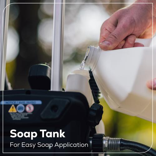 Greenworks 1900-PSI 1.2-GPM Cold Water Electric Pressure washer with 4 Spray Tips and Surface Cleaner