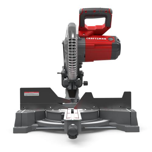 CRAFTSMAN 10-in 15-Amp Single Bevel Sliding Corded Miter Saw