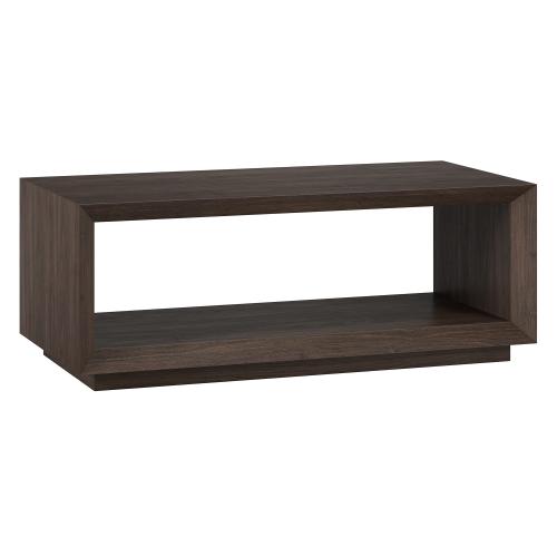 Hailey Home Tannen Alder Brown Mdf Modern Coffee Table