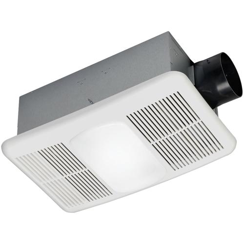 Utilitech Heater 1.5-Sone 80-CFM White Lighted Bathroom fan and heater (no test)