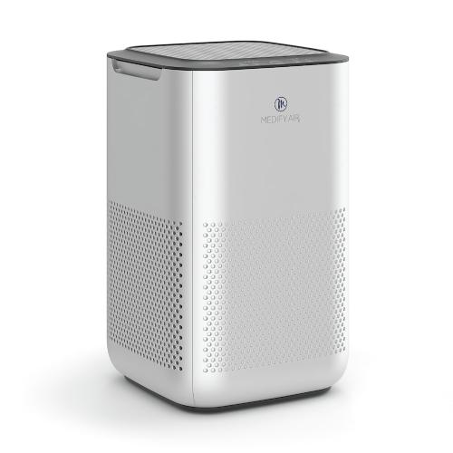 Medify Air MA-15 3-Speed Silver HEPA Air Purifier ENERGY STAR (Covers: 585-sq ft)