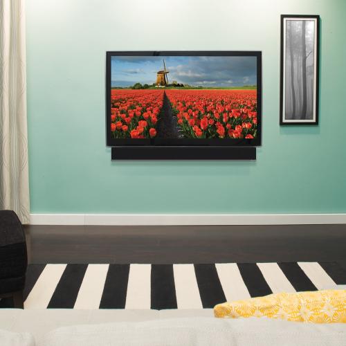 Sanus Advanced Soundbar Mount Fixed Indoor Wall Speaker Mount Fits TVs up to 102-in (Hardware Included)