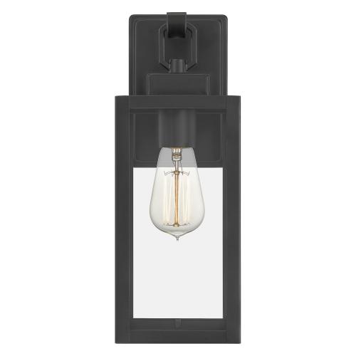 Quoizel Breitling 1-Light 13.5-in H Matte Black Outdoor Wall Light