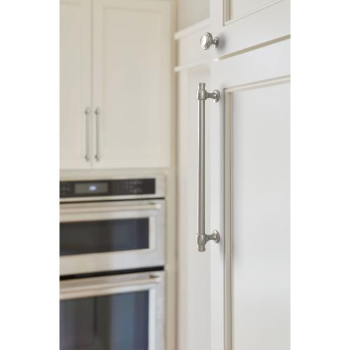 Amerock Winsome 7-9/16-in (192mm) Center to Center Satin Nickel Cylindrical Bar Drawer Pull