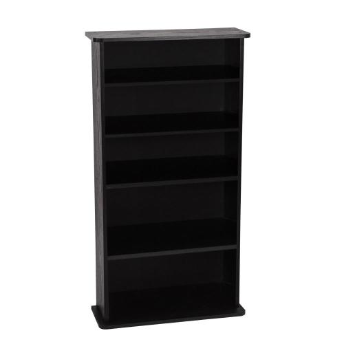 Atlantic Black Traditional Wood Media Cabinet