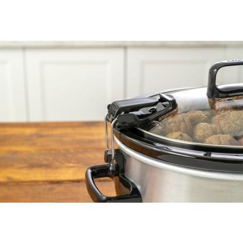 Crock-Pot 4-Quart Programmable Medium Slow Cooker (Stainless Steel)