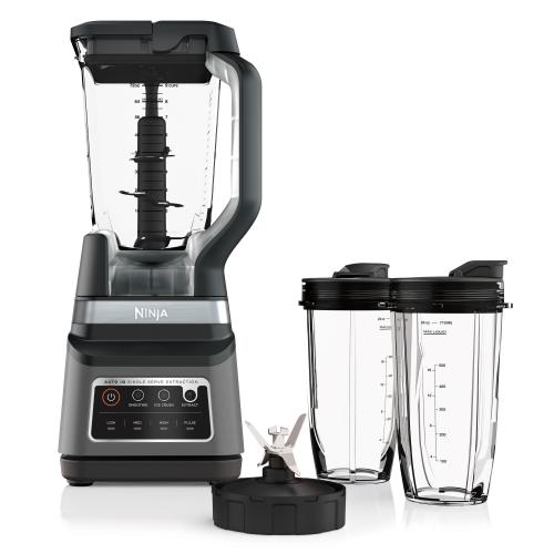 Ninja Professional Plus Duo 72-oz 4-Speed Countertop Blender (Black, Stainless Steel)