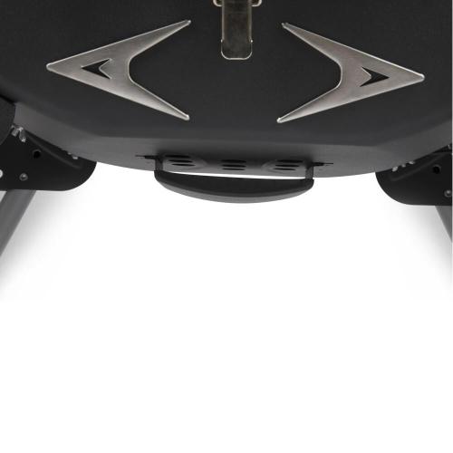 Picnic Time 235-Sq in Black with Gray Accents Portable Liquid Propane Grill