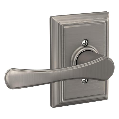 Schlage Avila-Addison Satin Nickel Universal Interior Hall/Closet Dummy Door Handle