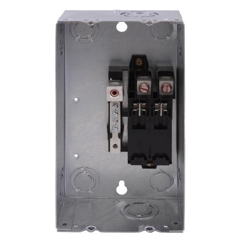 GE Powermark Gold 70-Amp 2-Spaces 4-Circuit Indoor Main Lug Load Center