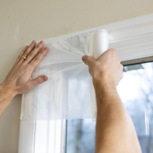 Duck Max Strength 62-in x 210-in Clear Heat-control Window Film Kit