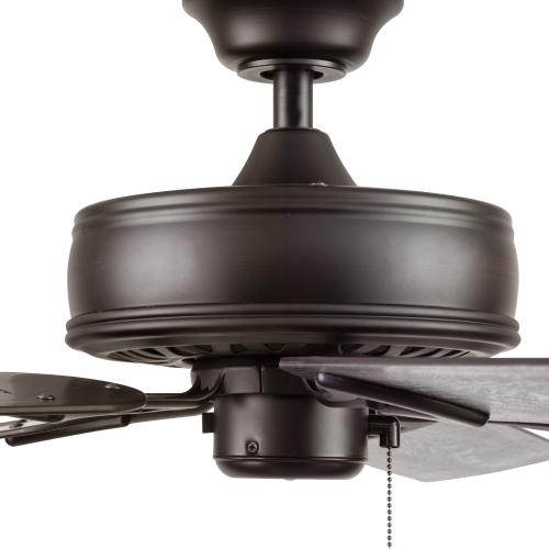 Harbor Breeze Calera 52-in Bronze with Aged Bronze Blades Indoor/Outdoor Ceiling Fan Light Kit Compatible (5-Blade)