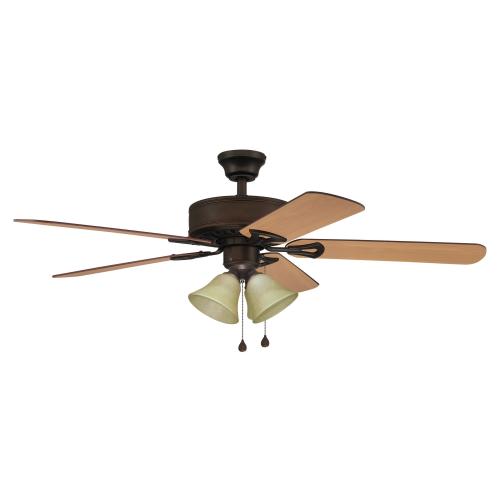 Harbor Breeze 11.5-in 4-Light Bronze LED Ceiling Fan Light Kit