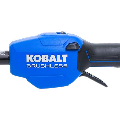 Kobalt 24-volt 15-in Split Shaft Attachment Capable Battery String Trimmer 4 Ah (Battery and Charger Included)