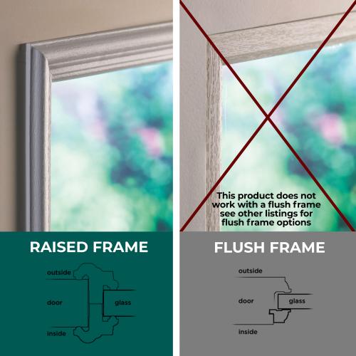 ODL Add on blind 0.59-in Slat Width 20-in x 64-in Cordless White Aluminum Light Filtering Mini-blinds