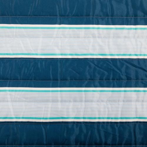 Style Selections Lexington Stripe Ocean Blue Quilted Hammock with Stand - missing parts