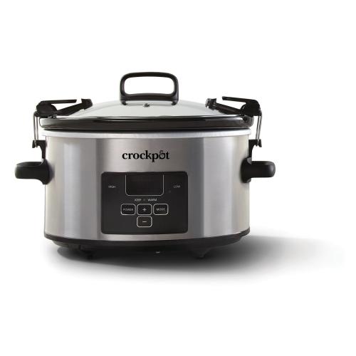Crock-Pot 4-Quart Programmable Medium Slow Cooker (Stainless Steel)