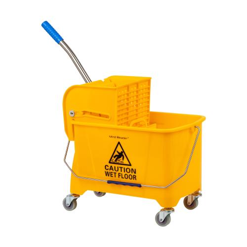 Mind Reader 5-Gallons Down-Press Mop Wringer Bucket