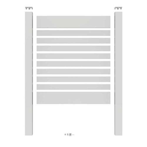 Freedom 36-in W x 48-in H White Vinyl Outdoor Privacy Screen