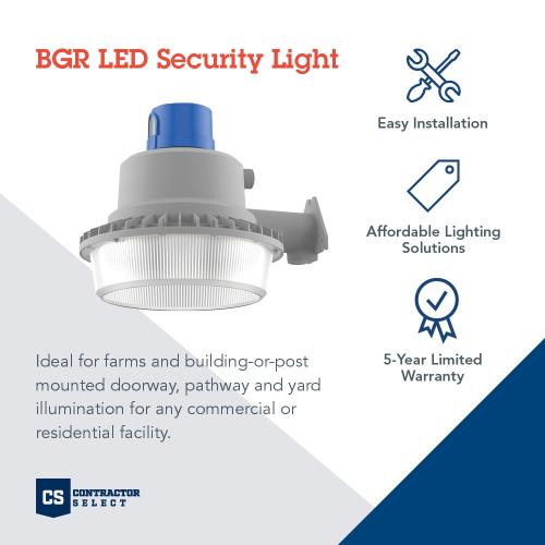 Lithonia Lighting 10000 -Lumen 120 -Watt Silver Hardwired LED Outdoor Area light (Bulb Included)