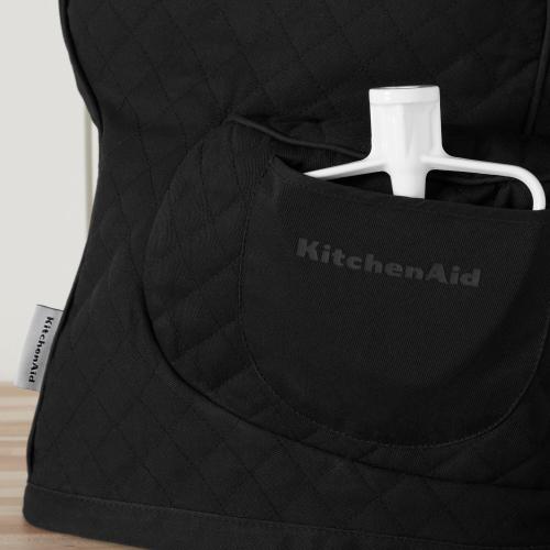 KitchenAid Black Cotton Stand Mixer Cover
