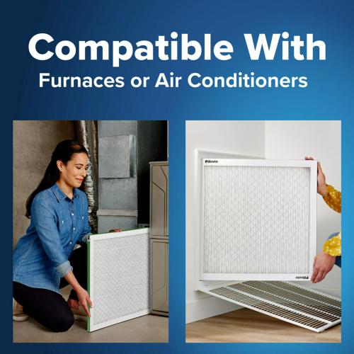 Filtrete 19-in W x 21.5-in L x 1-in MERV 8 Electrostatic Air Filter 3 pack