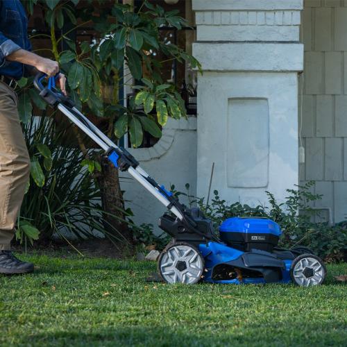 Kobalt 2x24 48-volt 20-in Cordless Self-propelled Lawn Mower 5 Ah (2-Batteries and Charger Included)