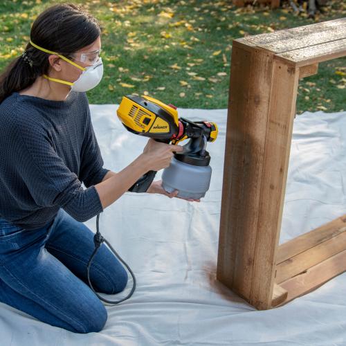 Wagner Flexio 3500 Corded Electric Handheld HVLP Paint Sprayer (Compatible with Stains)