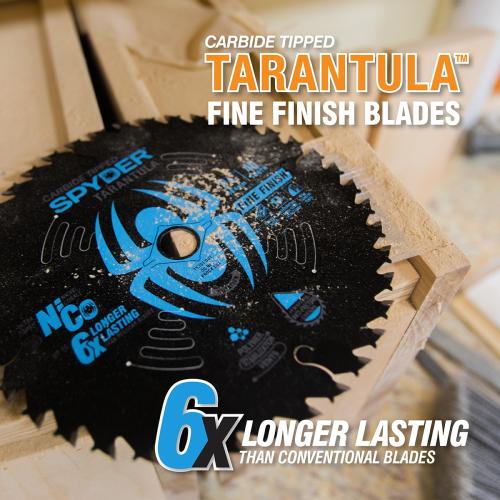 Spyder 10-in 80-Tooth Fine Finish Tungsten Carbide-tipped Steel Miter/Table Saw Blade