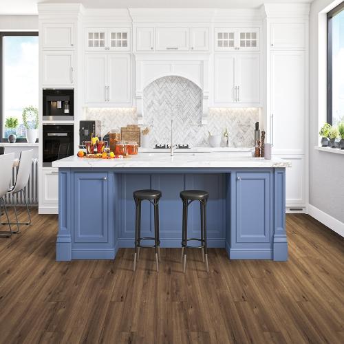 STAINMASTER Fletcher Oak Brown 22-mil x 9-in W x 47-in L Waterproof Interlocking Luxury Vinyl Plank Flooring (18.78-sq ft/ Carton)
