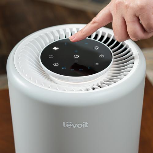 Levoit Core 200 3-Speed Smart Gray True HEPA Air Purifier ENERGY STAR (Covers: 915-sq ft)