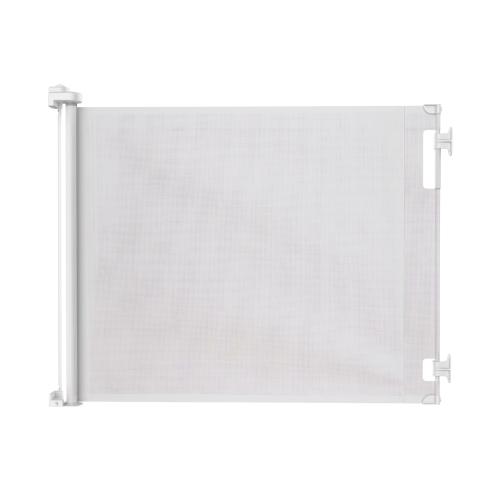 Perma Child Safety Ex Wide 71-in x 33-in Hardware Mounted White Plastic Safety Gate