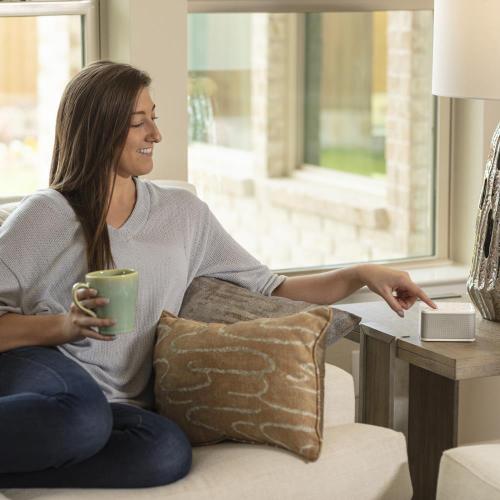 Serene Evolution White Noise Machine with 6 Sleep Sounds, Auto-Off Feature, Volume Control, Sound Therapy for Better Sleep, White - Includes Adapter