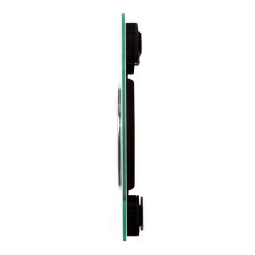 Ozeri 400-lb (180 kg) Rev Electro Mechanical 50 gram Sensor Digital Black Bathroom Scale
