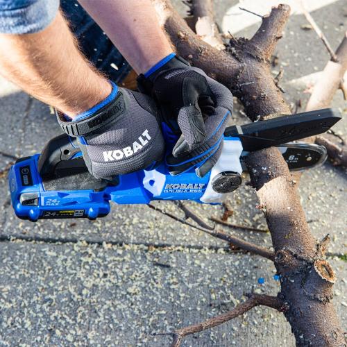 Kobalt 24-volt 6-in Brushless Battery 2 Ah Chainsaw (Battery and Charger Included)
