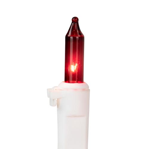 Northlight 50-Count 10-ft Red Incandescent Plug-In Christmas String Lights