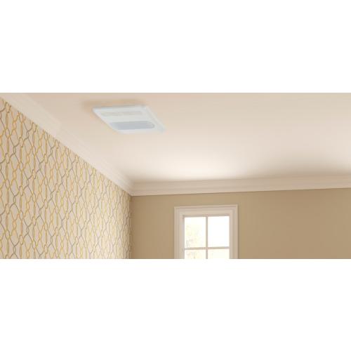 Utilitech Heater 1.5-Sone 80-CFM White Lighted Bathroom fan and heater (no test)