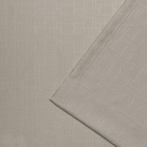 Exclusive Home 108-in Vintage Linen Light Filtering Grommet Curtain Panel Pair