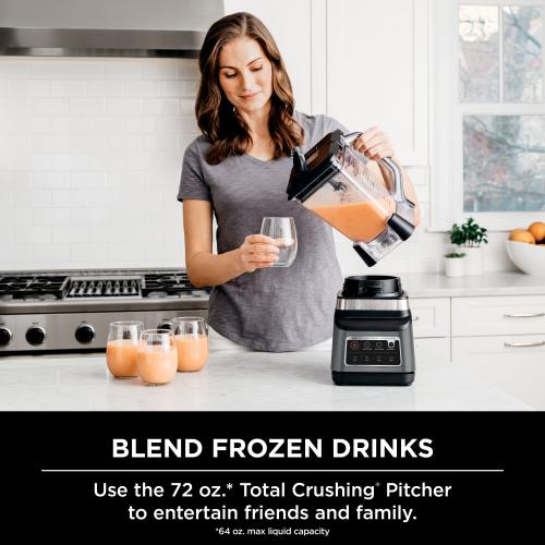 Ninja Professional Plus Duo 72-oz 4-Speed Countertop Blender (Black, Stainless Steel)