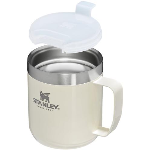 Stanley 12 -fl oz Stainless steel Insulated Travel mug - Cream Gloss