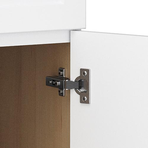 Style Selections Kirkman 18-in White Single Sink Bathroom Vanity with White Cultured Marble Top