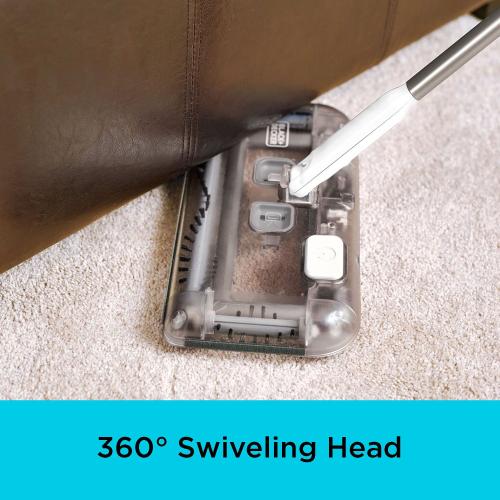 BLACK DECKER Rechargeable battery Carpet and hard surface Cordless Indoor Floor Sweeper