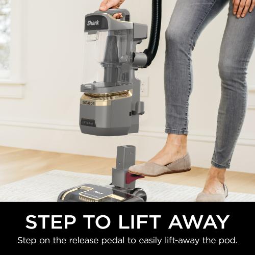 Shark Rotator Lift-Away with DuoClean PowerFins Corded Bagless Pet Upright Vacuum with HEPA Filter