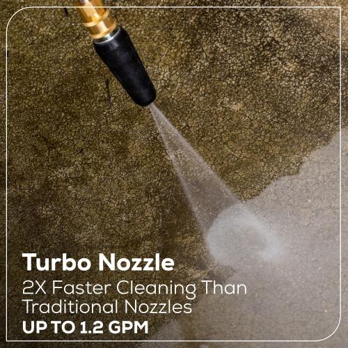 Greenworks 1800-PSI 1.2-GPM Cold Water Electric Pressure washer with 2 Spray Tips