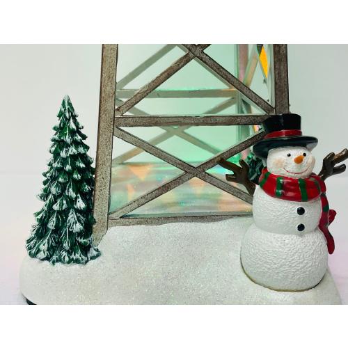 Carole Towne WATER TOWER Lighted Village scene