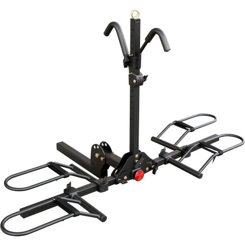 Young Electric Hitch Mount Platform Style 2-Bike Rack