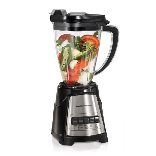 Hamilton Beach 46-oz 3-Speed Blender and Food Processor Combo (Black) *Damaged box*
